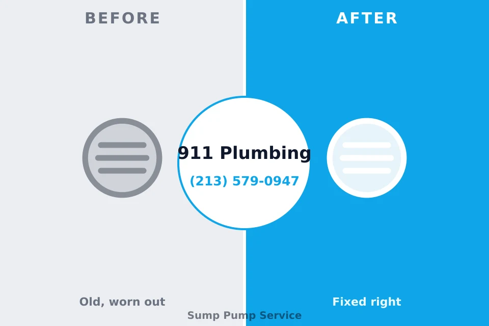 Before and after: plumbing repair Snoqualmie, WA